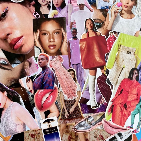 100+ Beauty & Fashion Magazine Photo Clippings/ Junk Journal/ Collage Ephemera - Picture 1 of 10